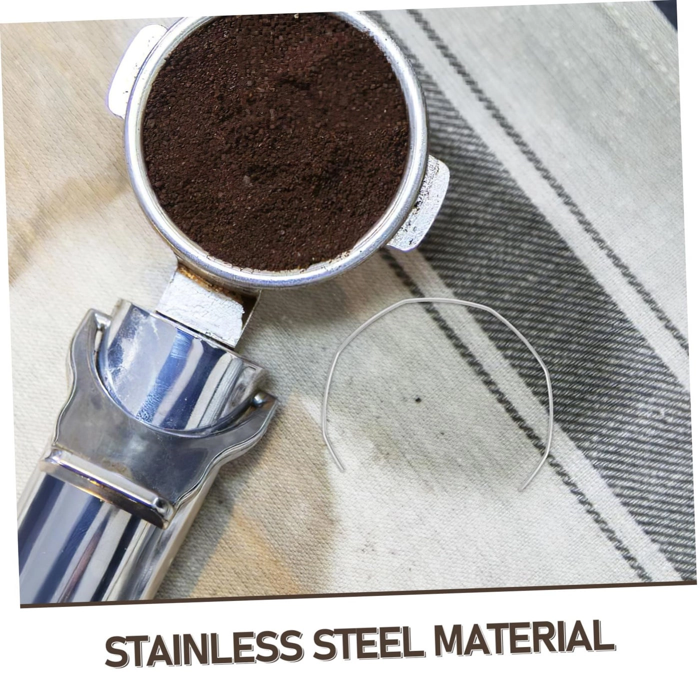 Portafilter Spring Clip Handle - 7.30X6.20X0.10cm Silver