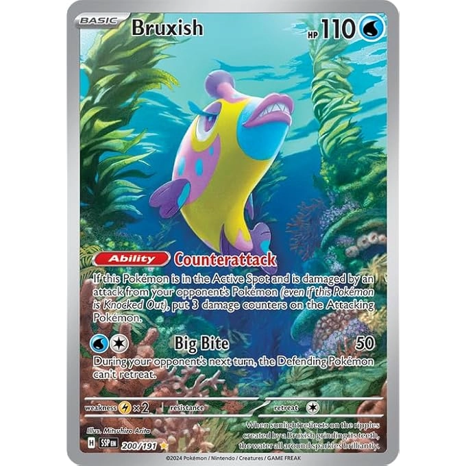 Pokémon Bruxish 200/191
