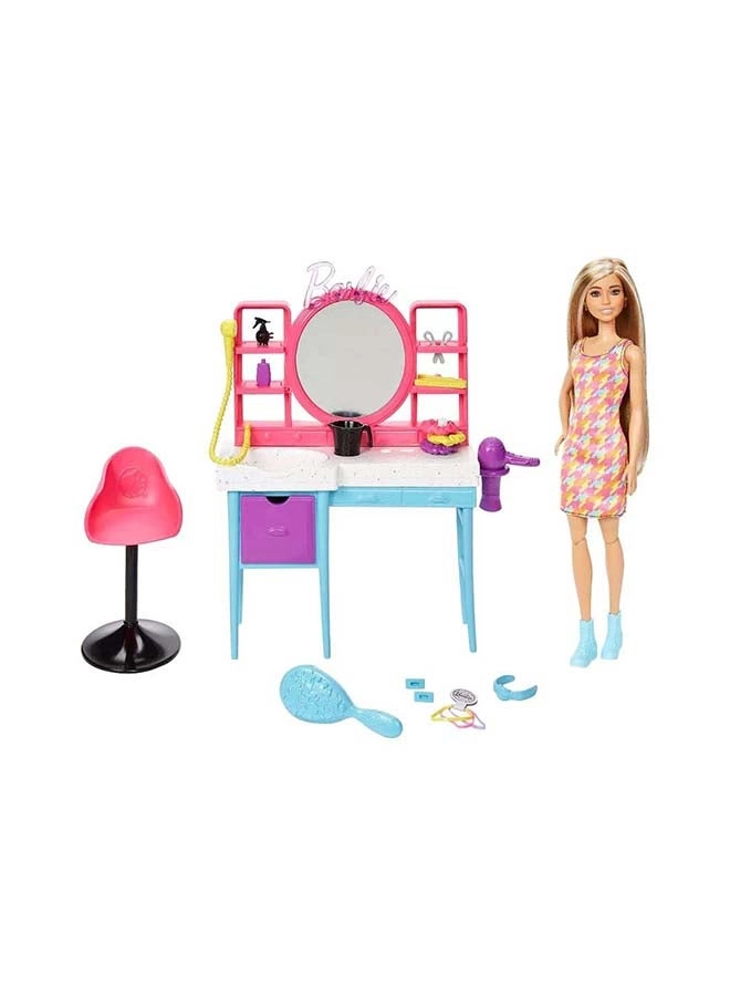 Barbie Totally Hair - Pink 8.5in hair