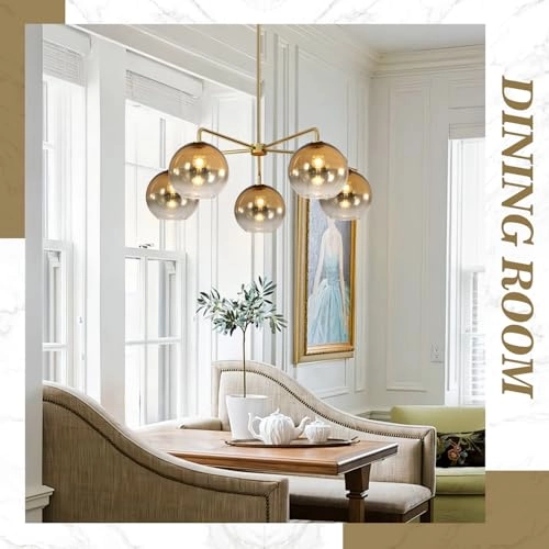 Modern Farmhouse Pendant Chandelier - Warm white/neutral white/cool white