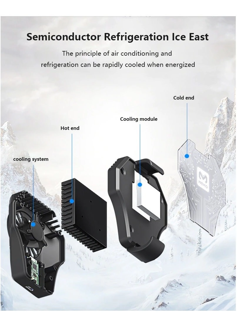 DL01 - No Noise Mobile Phone Cooling Fan