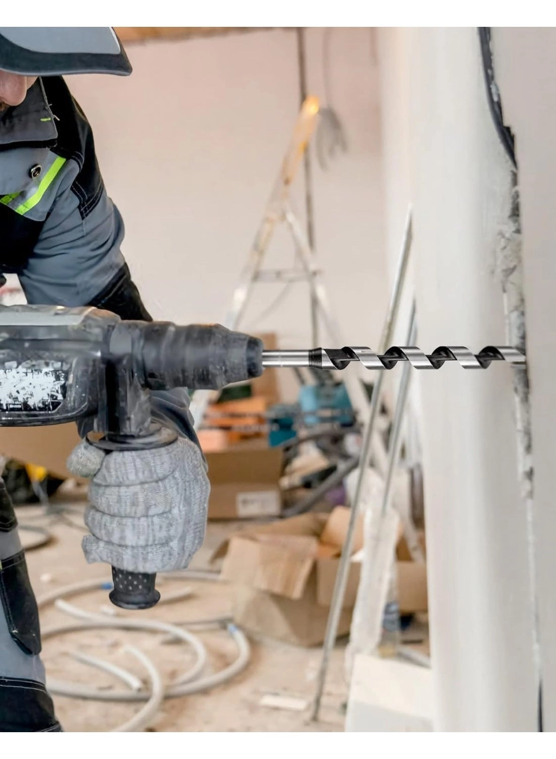 Auger Drill Bit - Carbon Steel 12mm