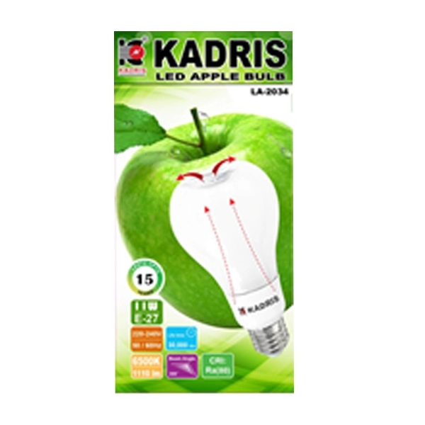 Kadris Apple Lamp-E27 - 11W