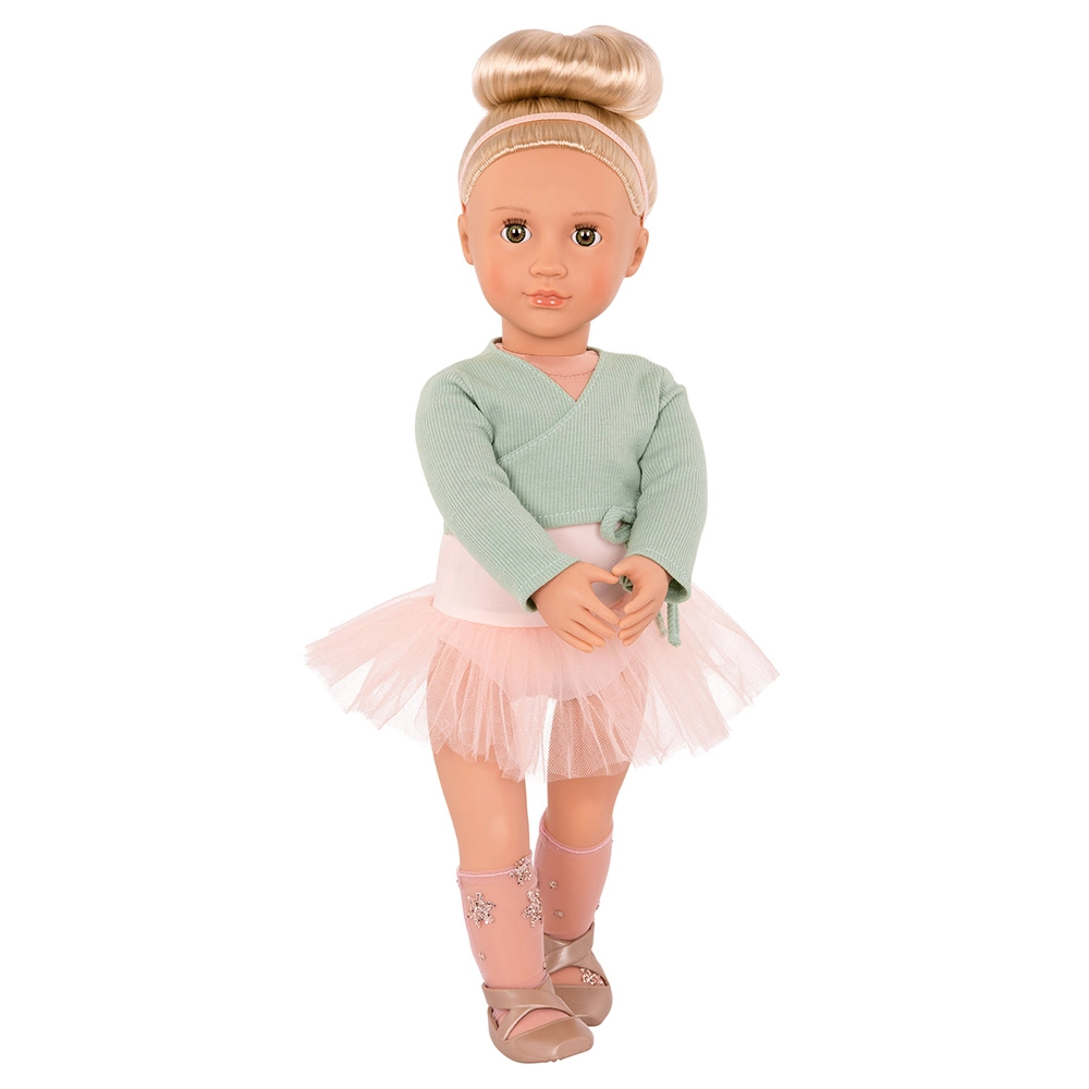 Our Generation Viola Ballet Doll - 18 Inch Green Shrug Ages 3+