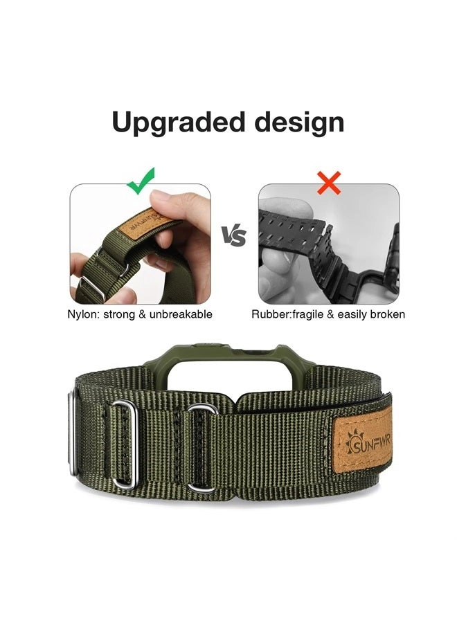 SUNFWR Apple Watch Strap - 44mm 45mm 49mm + TPU Case