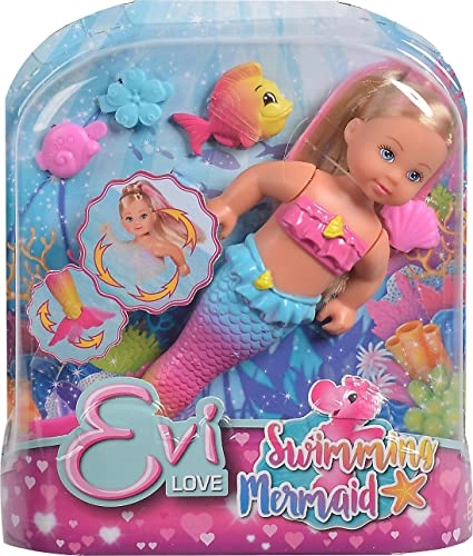 Evi Love Swimming Mermaid - Multicoloured Plastic