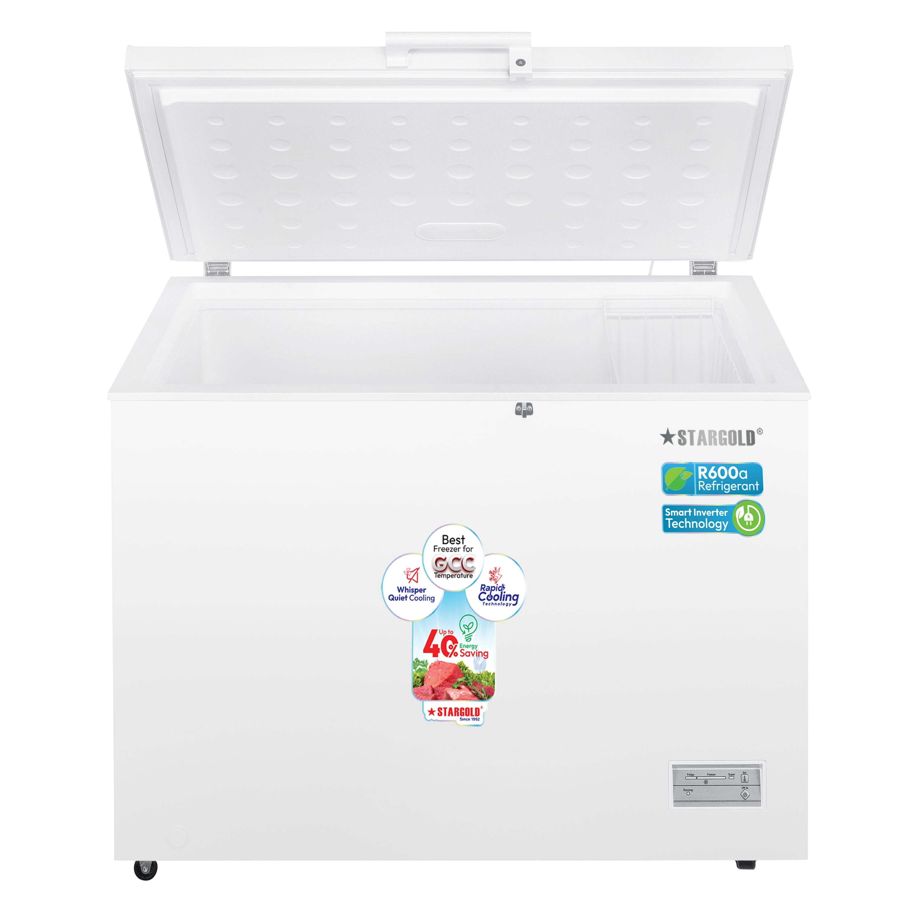 Stargold Souq Chest Freezer - Single Door Freestanding