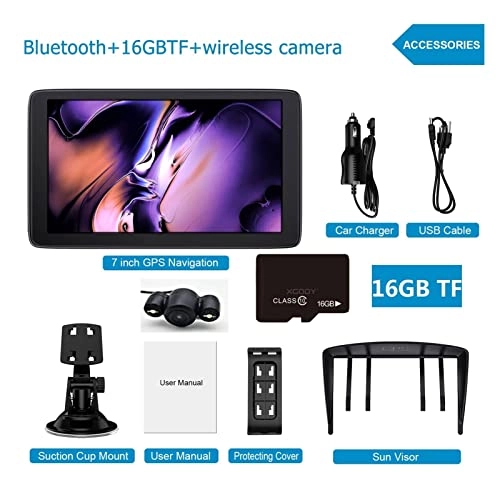 GPS Navigator 4589032750 - 7 inch 256MB+8GB 49 countries