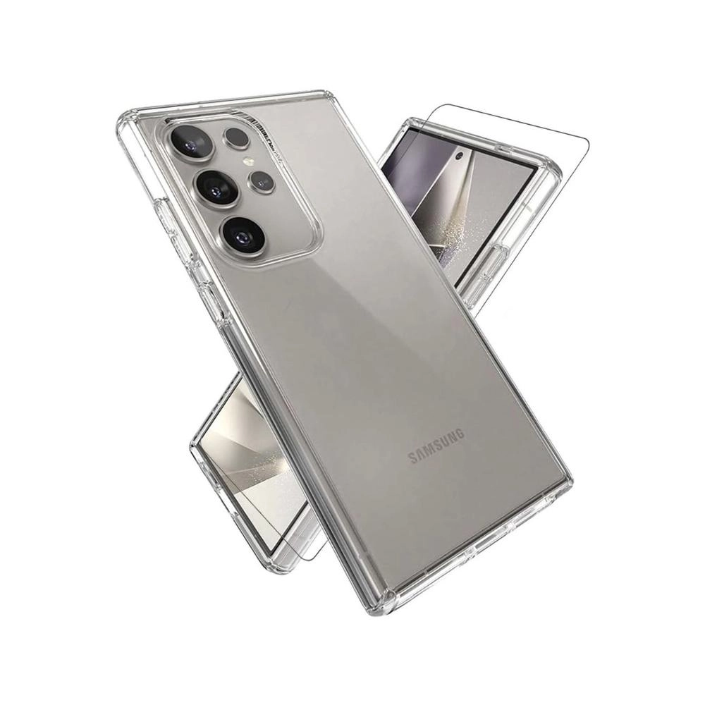 Case With Screen Protector for Galaxy S24 Ultra