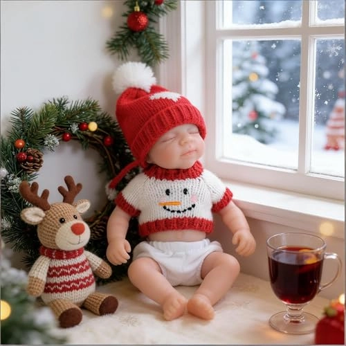 Pascale Reborn Baby Doll - 8 inch Silicone Ages 3+