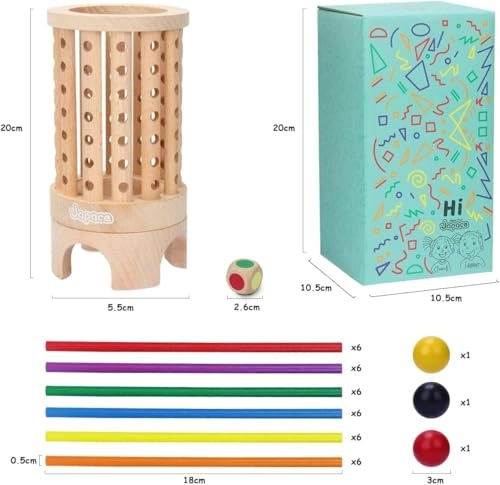 Wooden Family Board Game - 3 years and up 36 pieces
