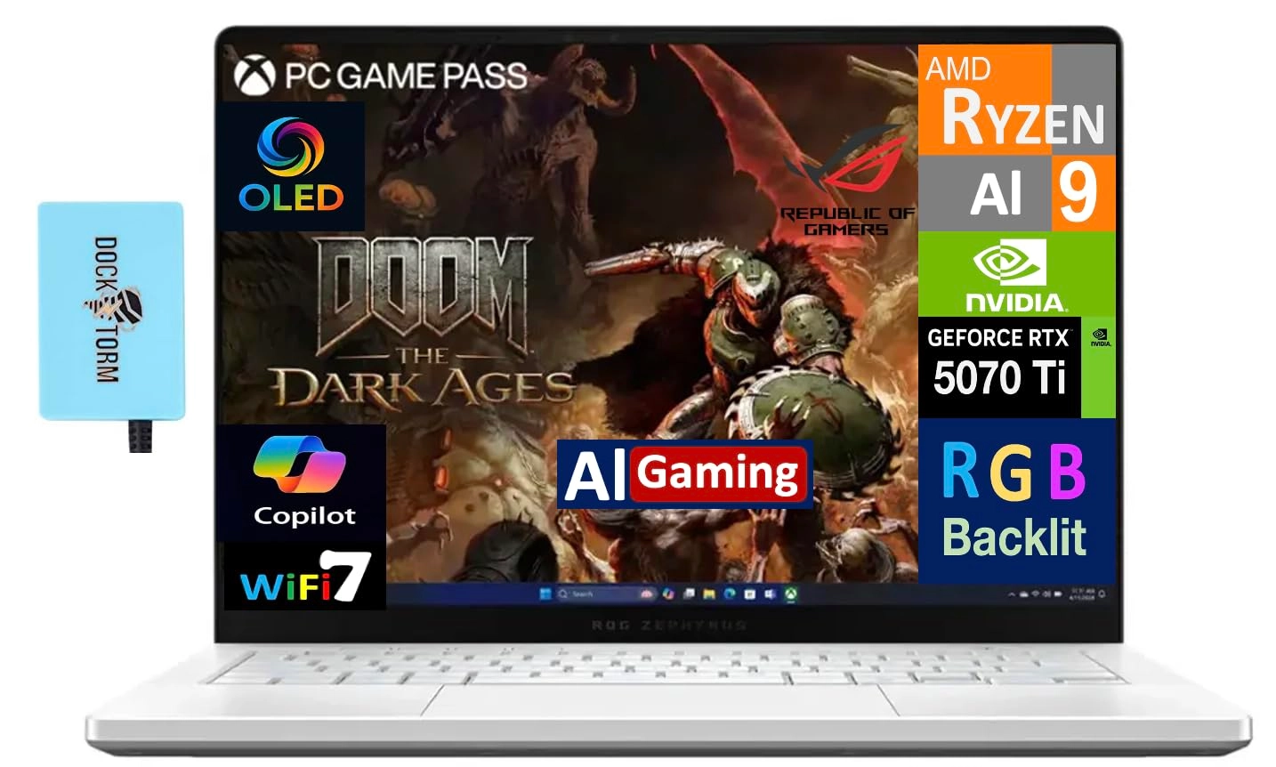 ASUS ROG Zephyrus G14 - 14'' Ryzen AI 9 HX 370 32GB DDR5 2TB SSD