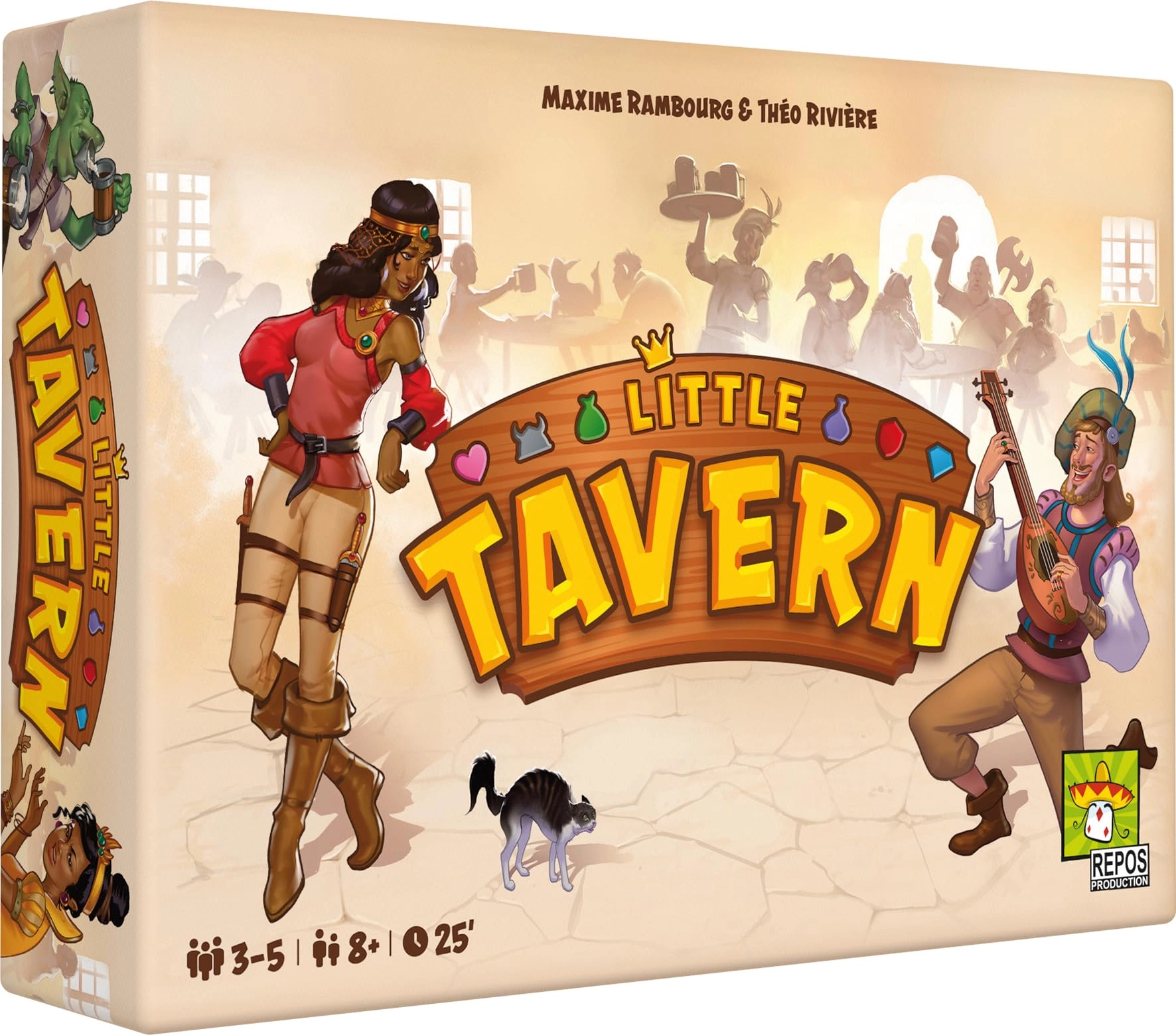 Asmodee Little Tavern - Card Game (French)