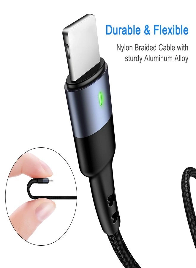 Charge Cable Micro USB to Type C 0.3m Braided (2-Pack)