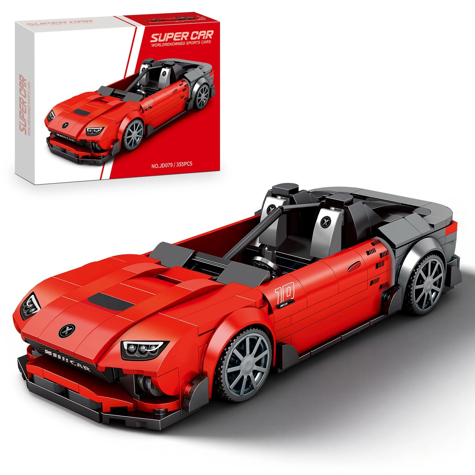HIGH GODO Sports Car Building Set (2208-17)