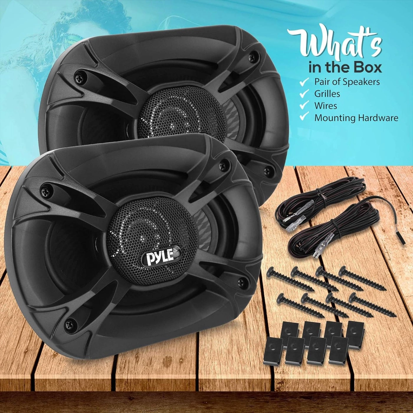 4 Way 6x9 Inch Quadriaxial Speaker - 500 Watt