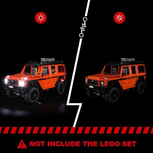 Led Light For Lego 42177 - Compatible With Technic Orange