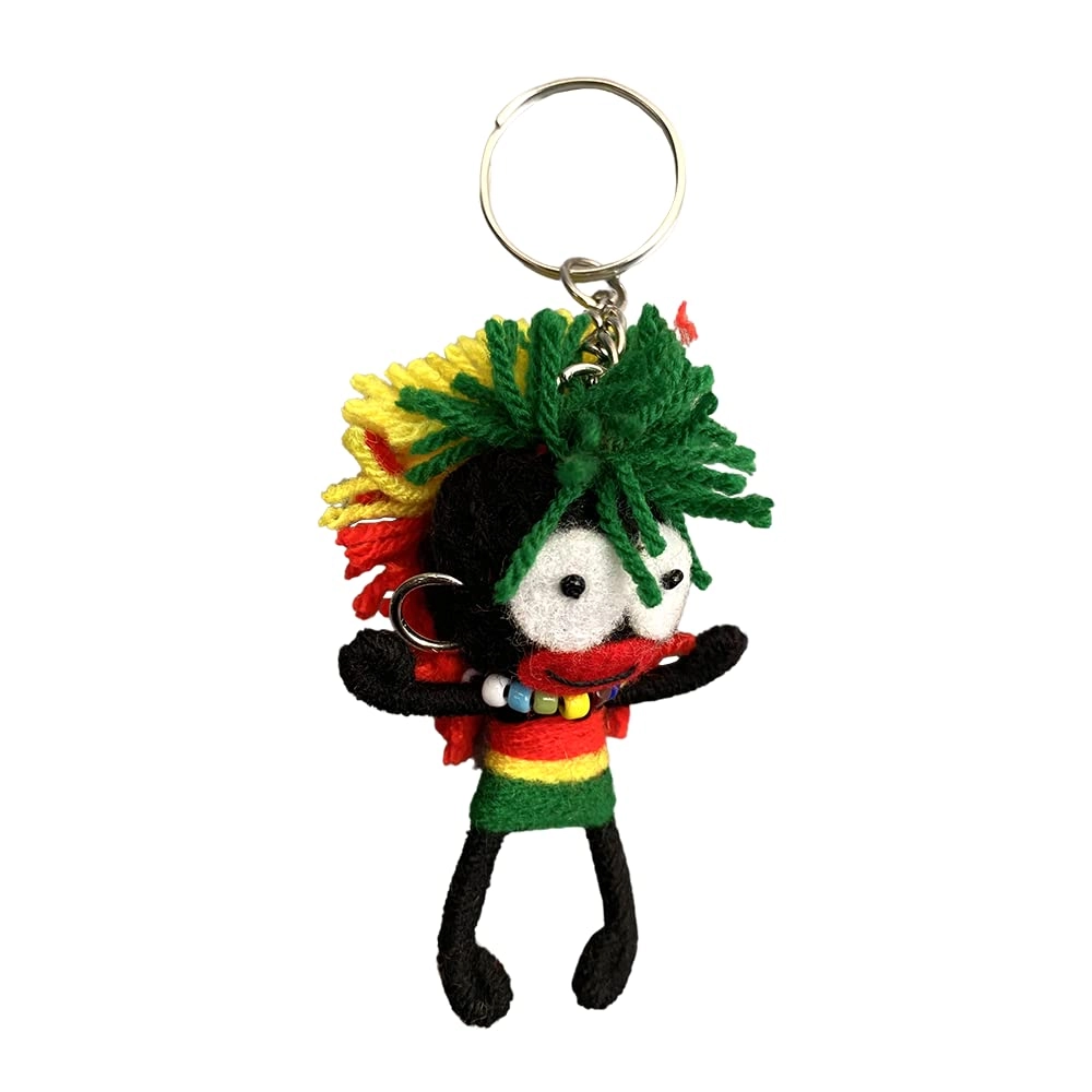 VIE Voodoo String Doll Keychain - 7cm