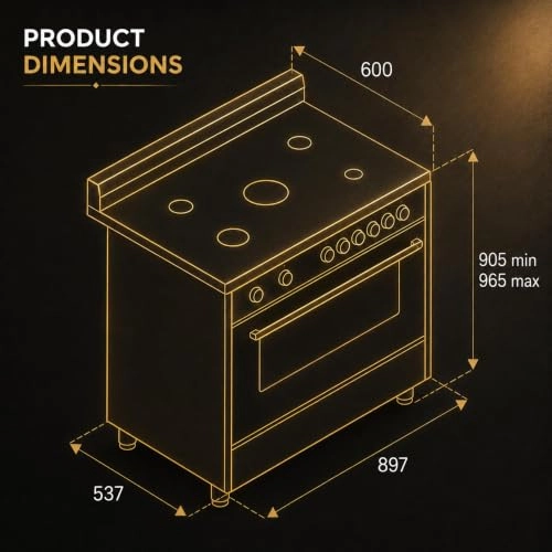 Professional Series PRO905MFELXE GAS Cooker
