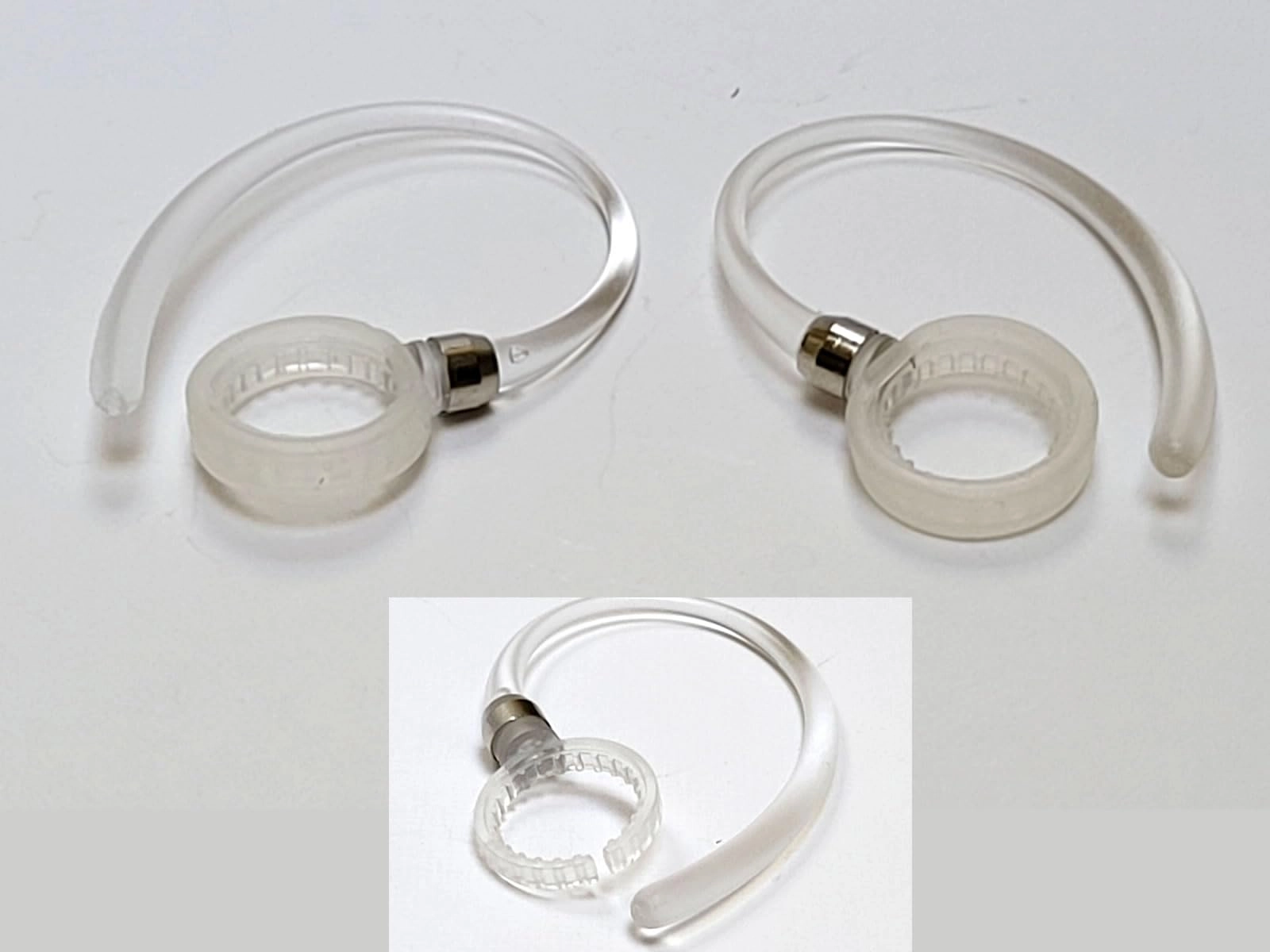 NETJNP Earhooks - Noise Reduction for Motorola Boom3, Boom 2+, Boom, HX600, Elite Flip HZ720, H17, H17txt, H19, H19txt, HX550, H525, H520 Headsets