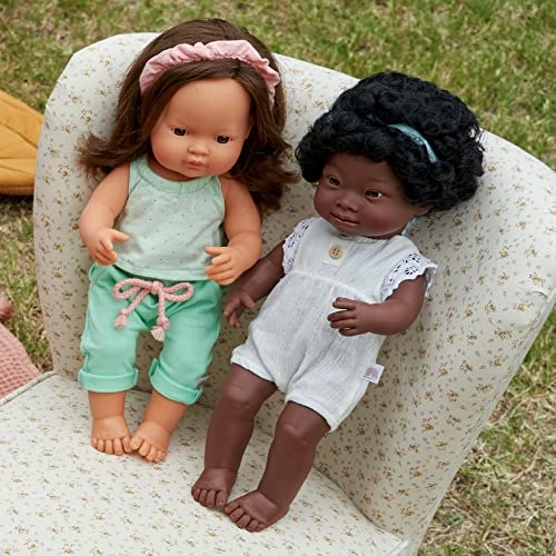 Baby Doll - 38 cm Vinyl Girl Brown Hair