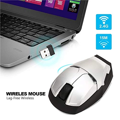 Wireless Iron Man Mouse - USB