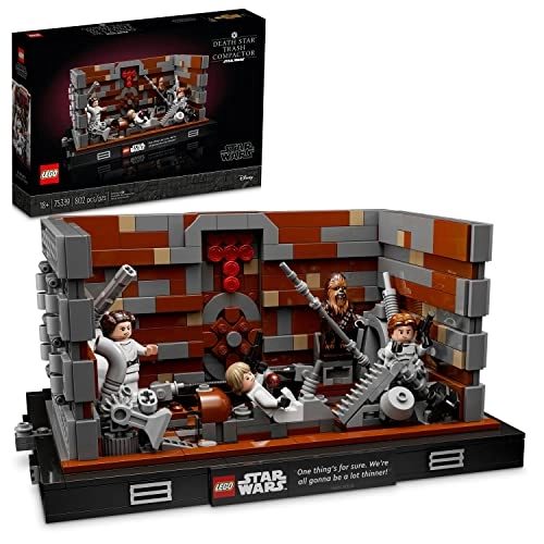 Star Wars LEGO Death Star Trash Compactor Diorama (75339)