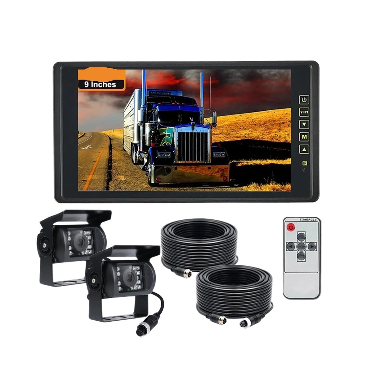 Mirror Monitor - 9 Inch