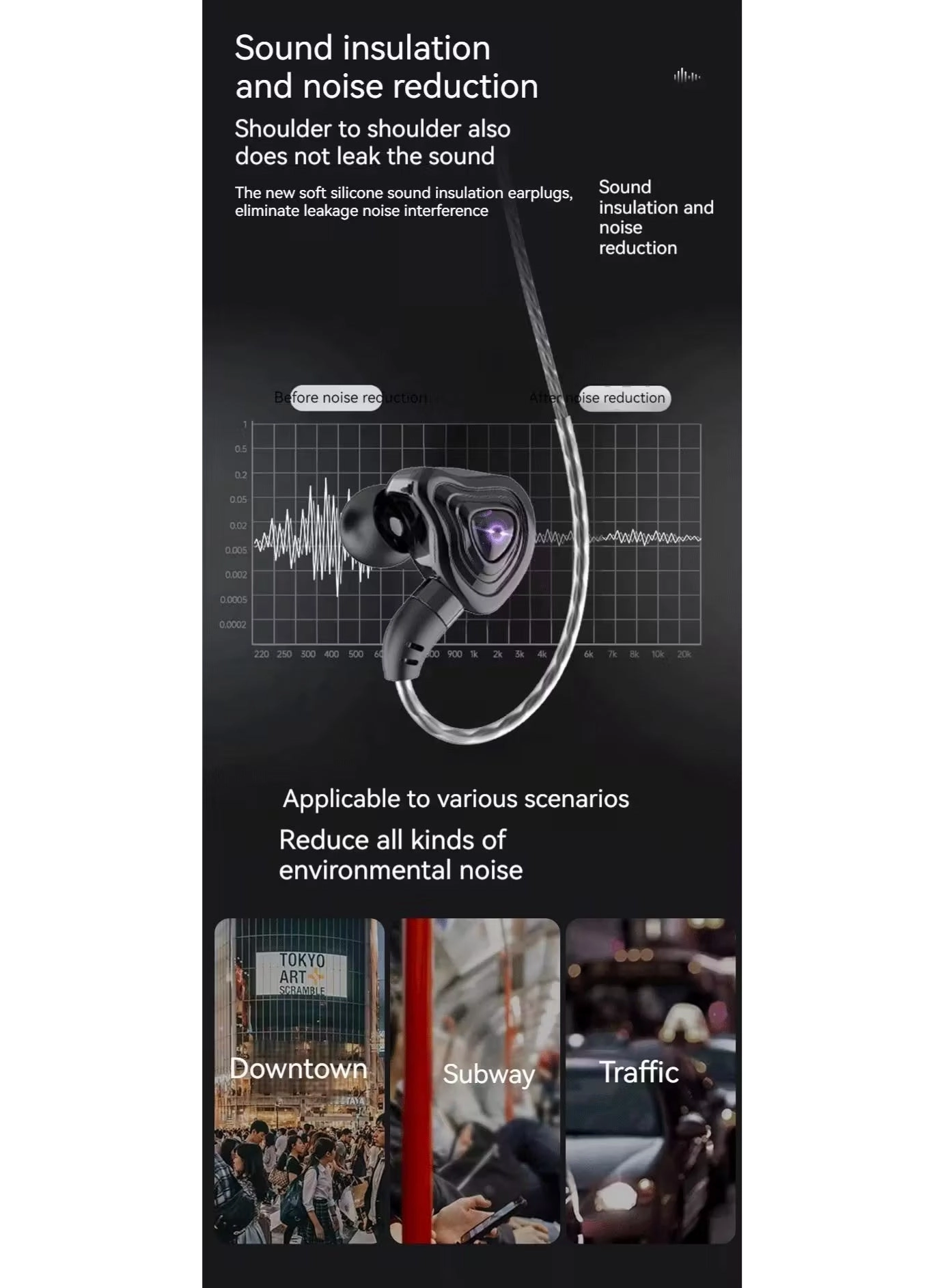 Heavy Bass Wired Headphone