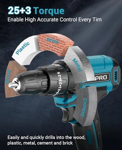 Hammer Drill - 2 x 2.0Ah