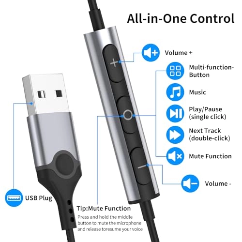 USB Earbuds - Wired Earbud