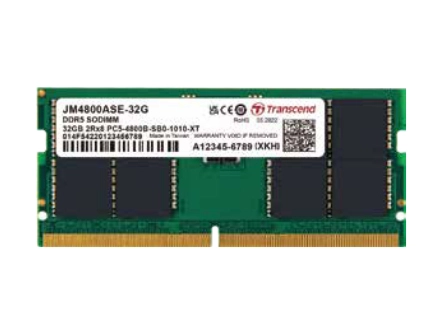 Transcend JM4800ALE-16G - 16GB 4800MHz DIMM DDR5