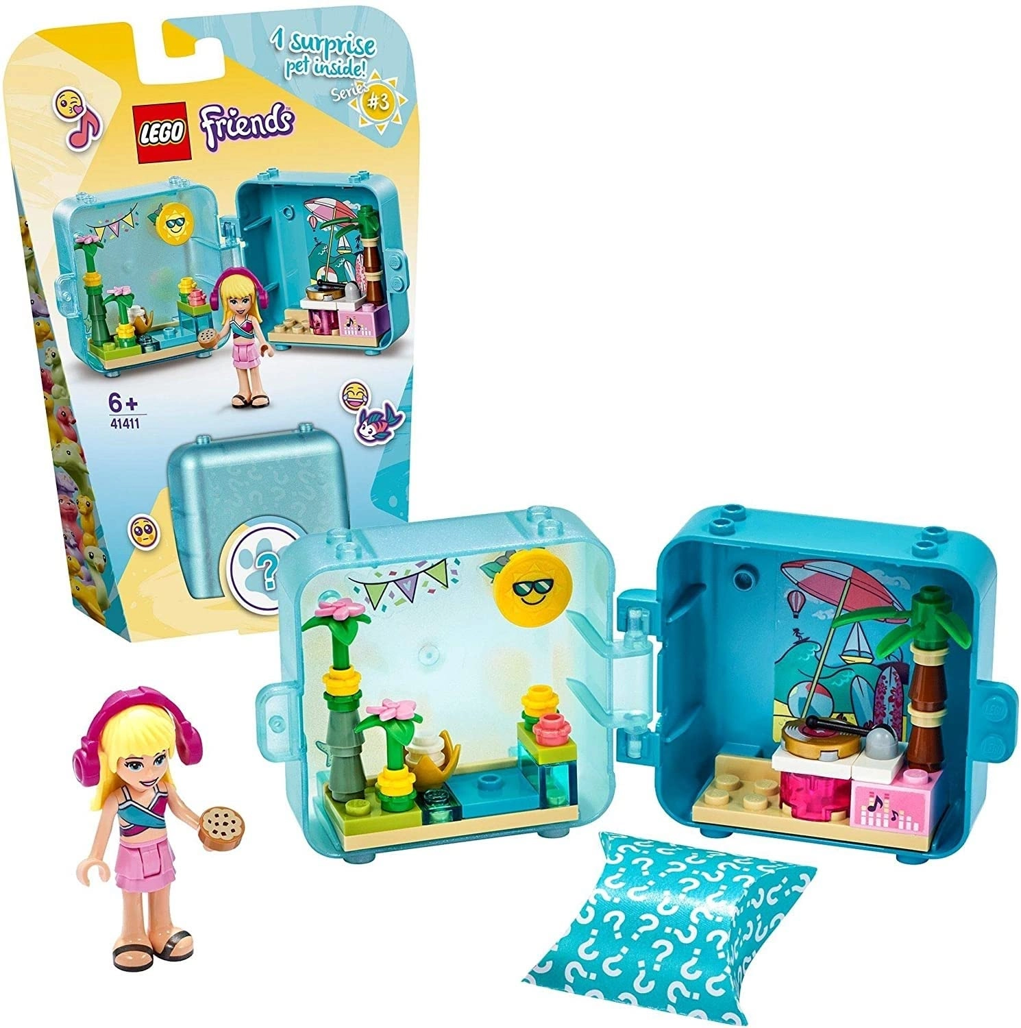 LEGO Friends Stephanie's Summer Play Cube (41411) - Animal