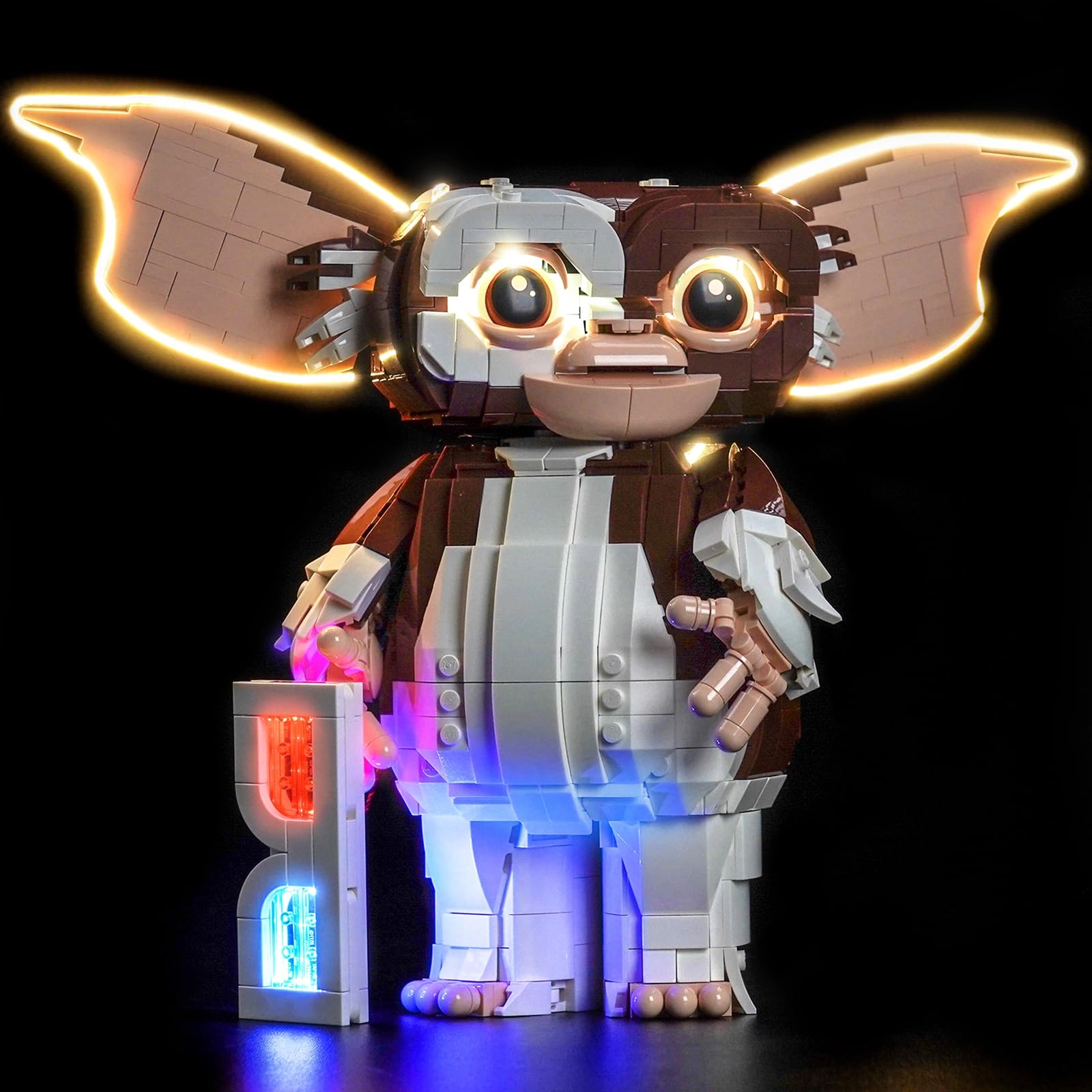 LocoLee Light kit (21361) - Compatible with LEGO 21361 Gremlins Gizmo Warm White