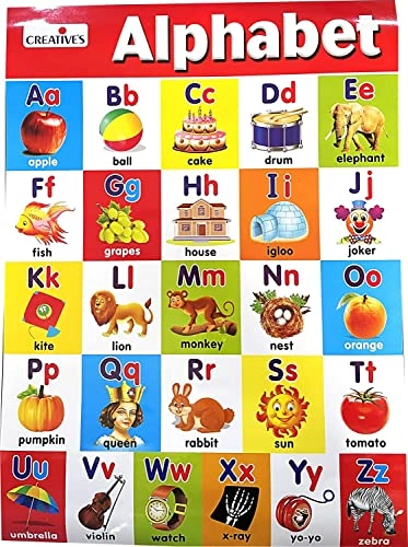 School Readiness Kit-Alphabet - 3 & Up 40 pieces