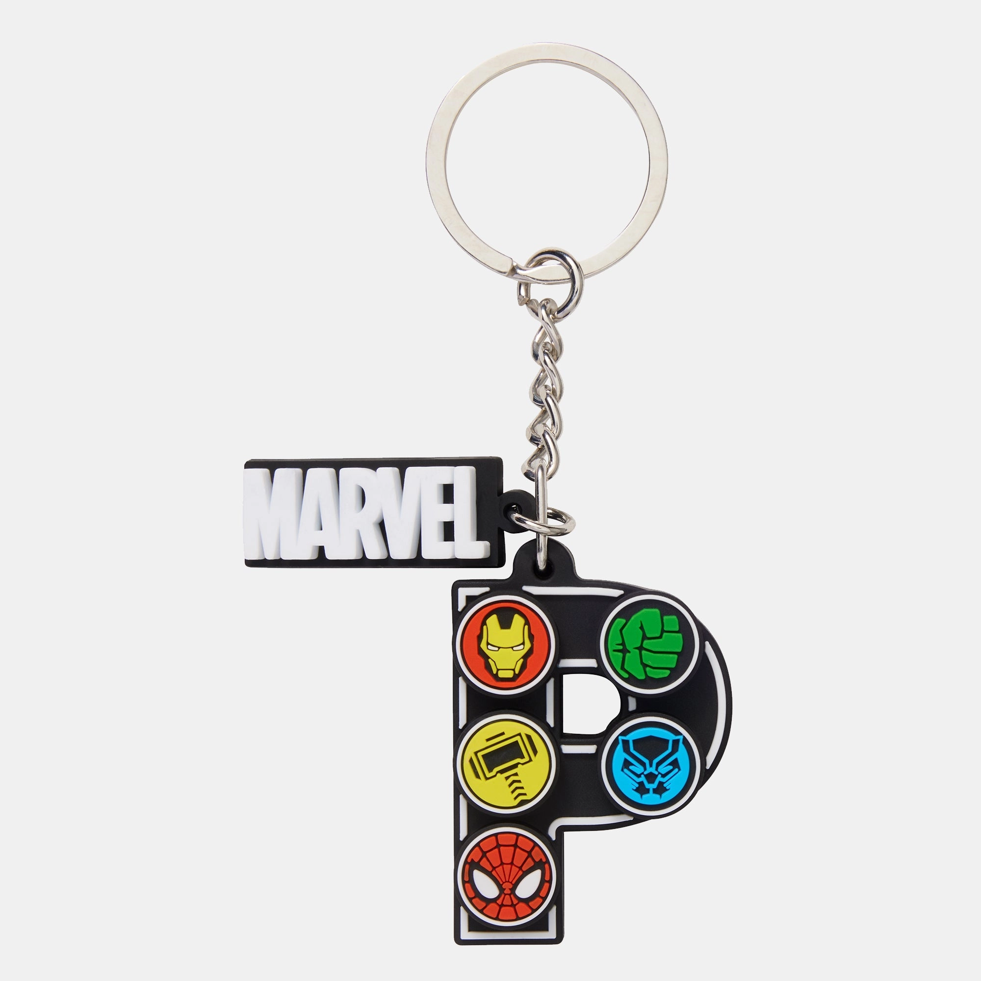 Alphabet Keyring - Marvel