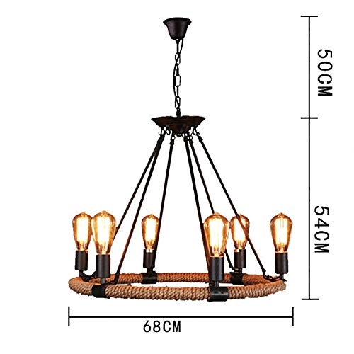 Round Wagon Wheel Ceiling Light Fixture