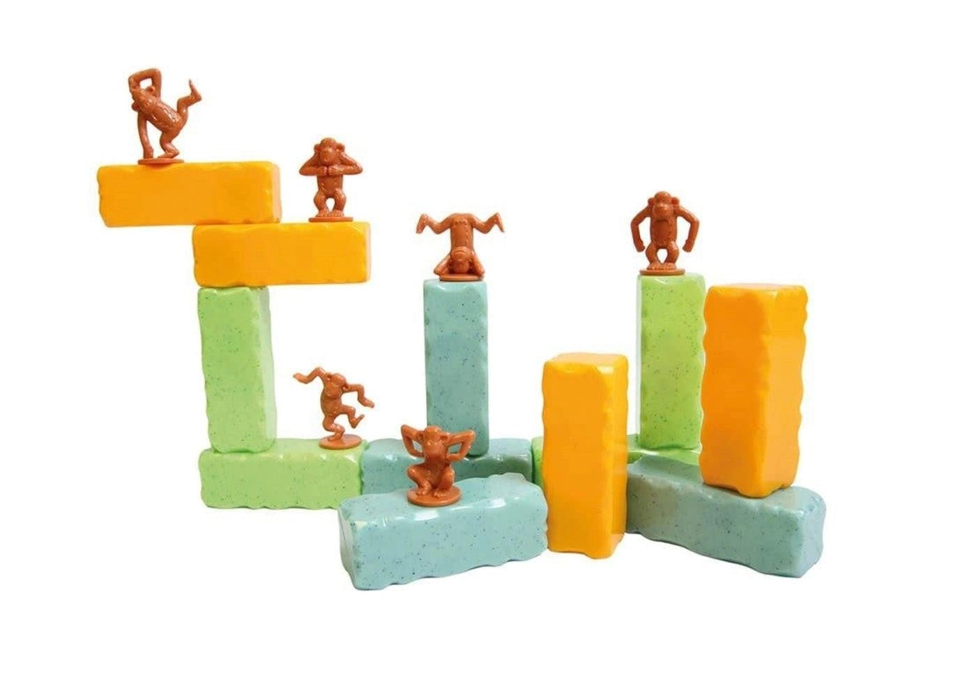 MZA STORES Monkey Blocks - monkeys 12pcs