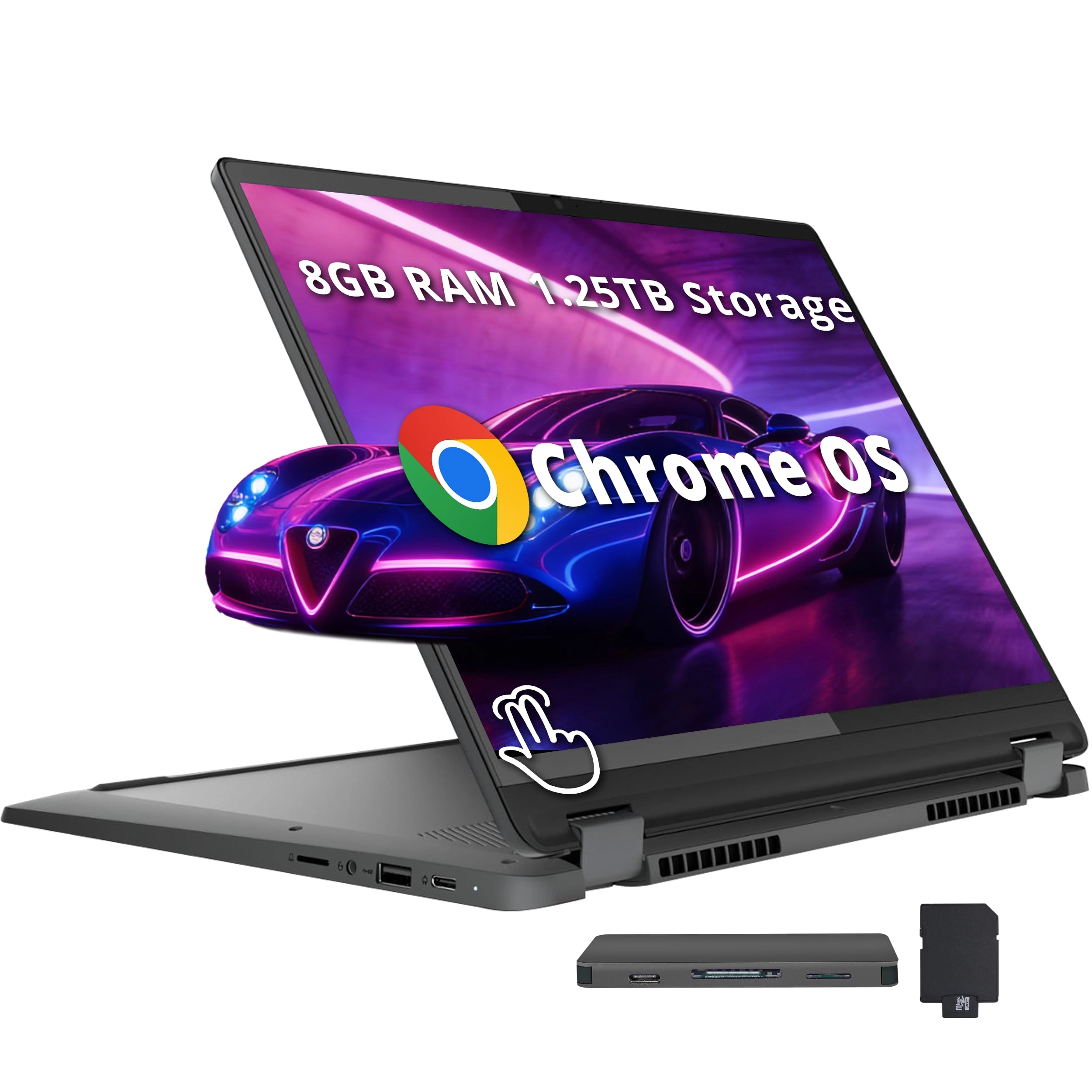 Lenovo Flex 5i Chromebook Plus - 14'' Core i5-1334U 8GB DDR4 256GB SSD + 1TB Docking