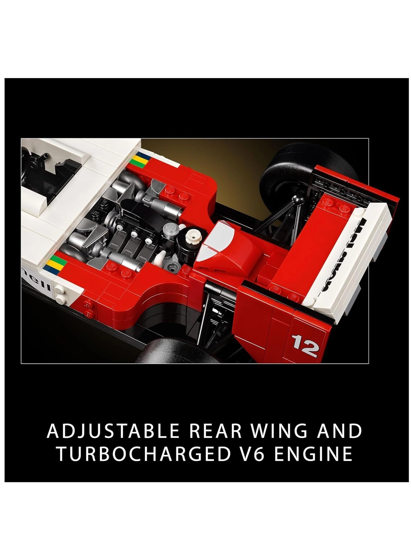 Icons McLaren Model Car MP4/4 & Ayrton Senna (10330)