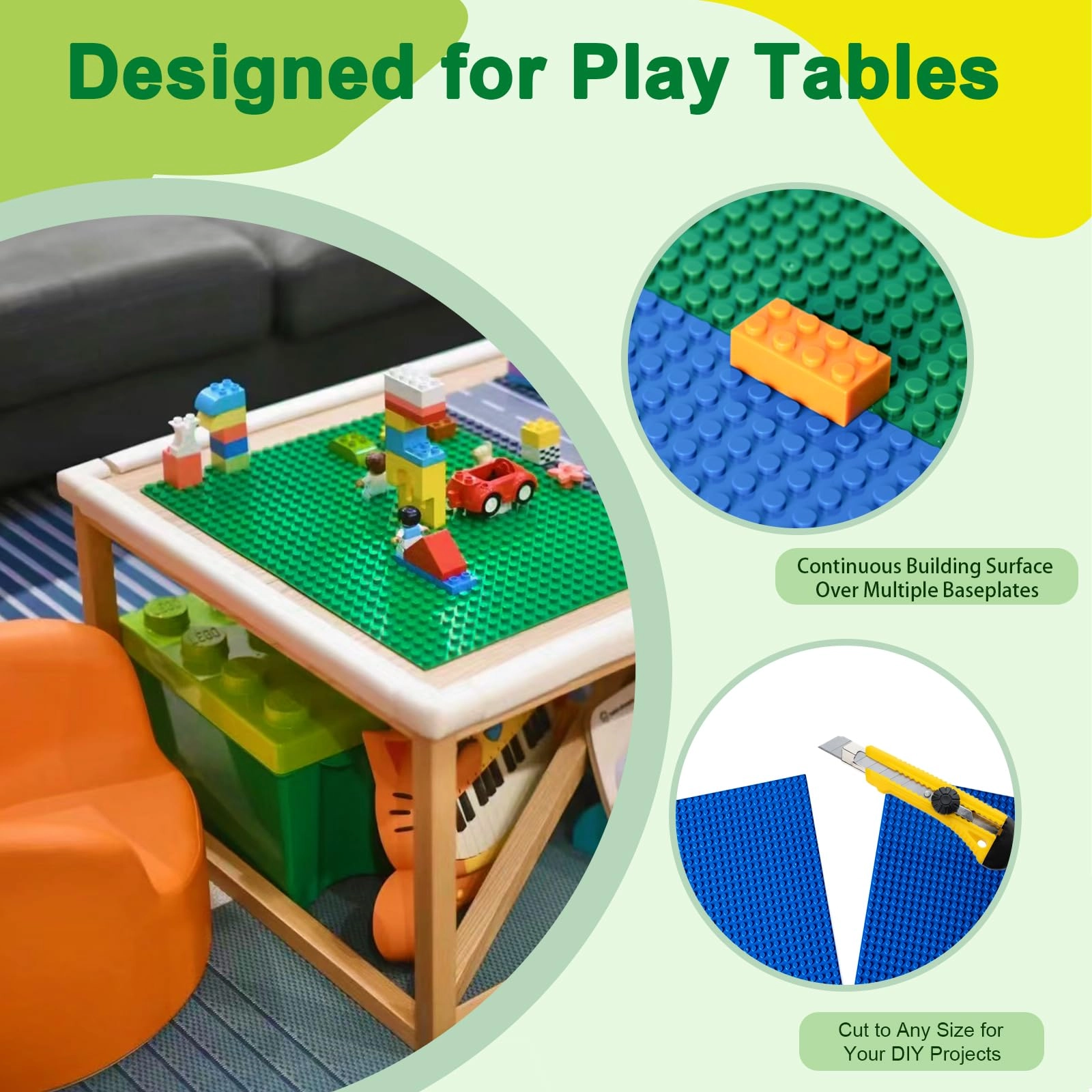 Classic Baseplates - 32X32 8pcs