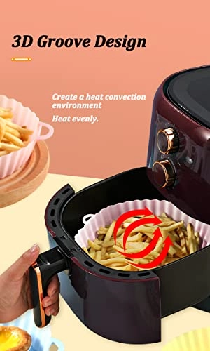 Air Fryer Silicone Baking Tray - Food-grade silicone 1 piece(s)