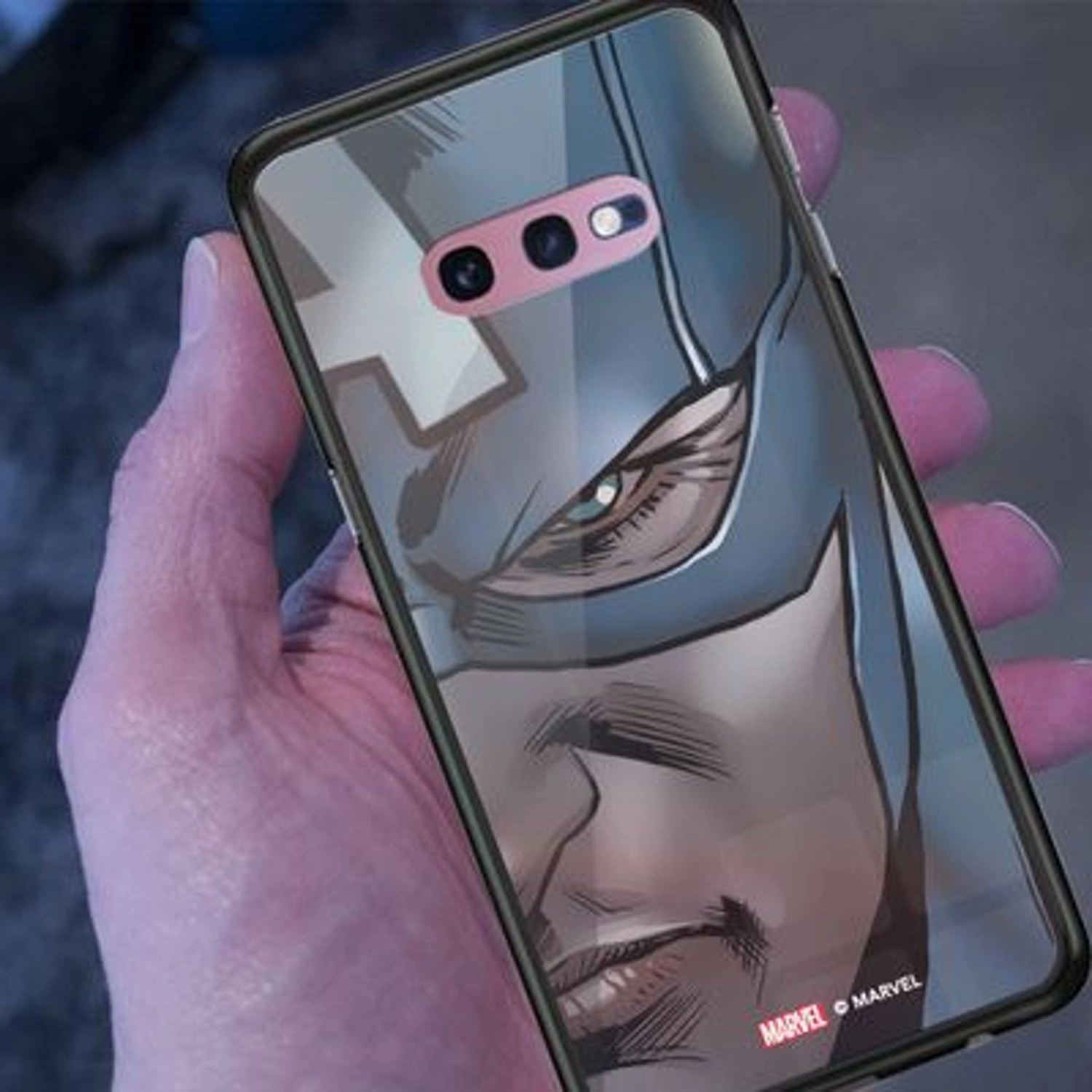 Captain America Back Case for Galaxy S10E