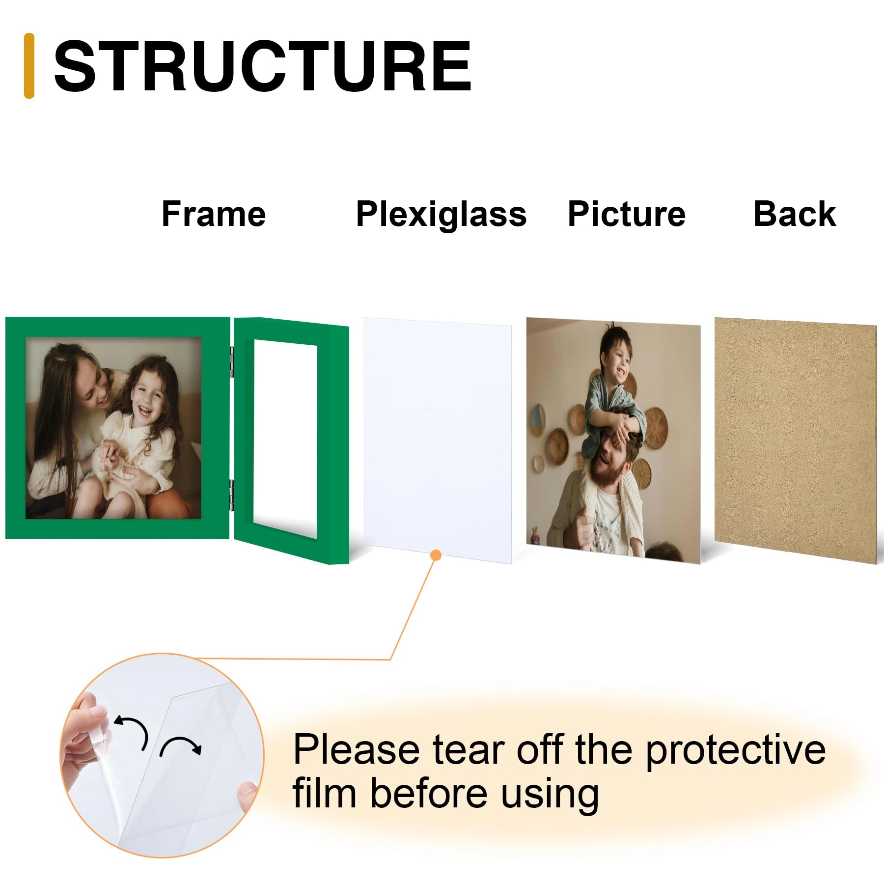 Double 6x4 Picture Frame
