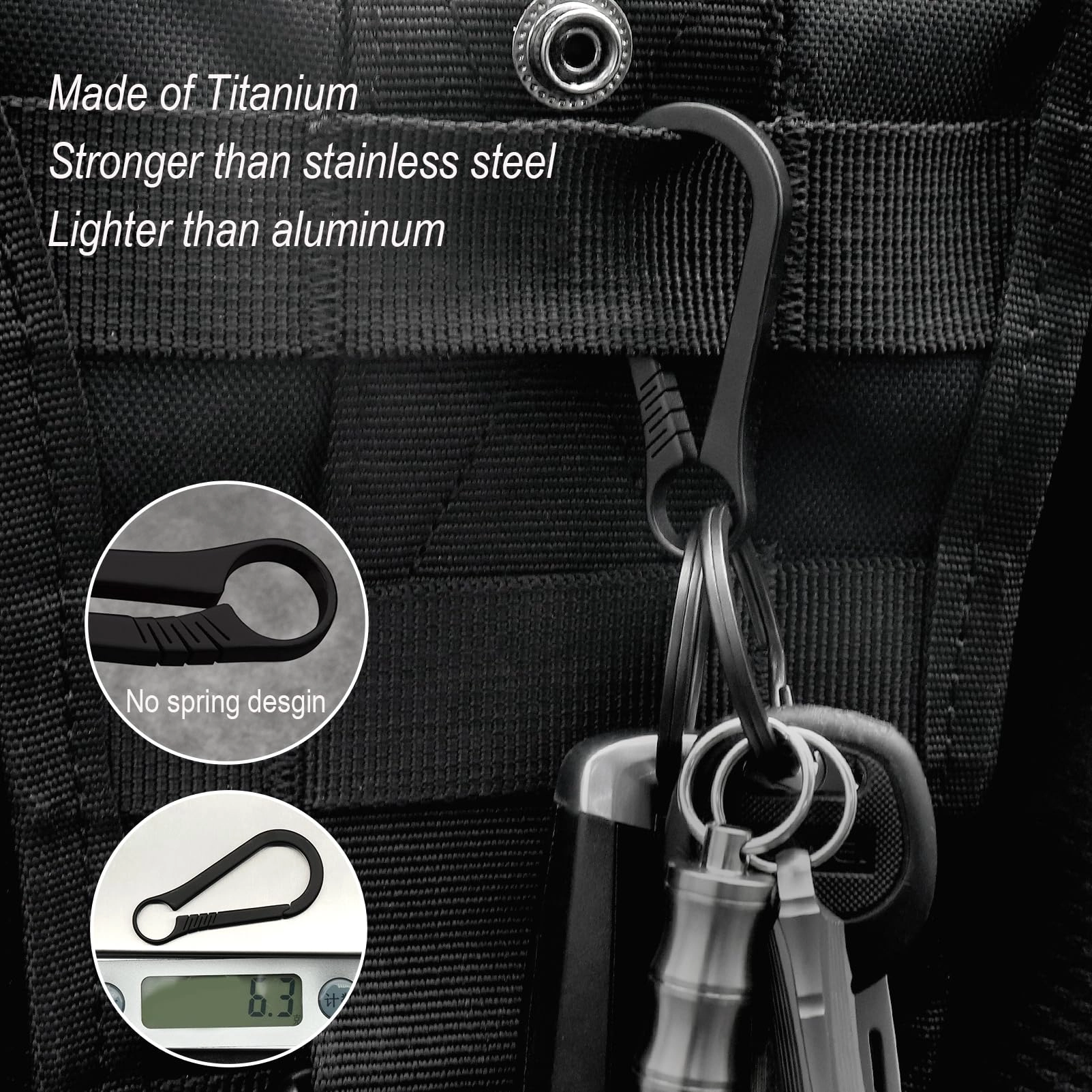 Carabiner Keychain - Space