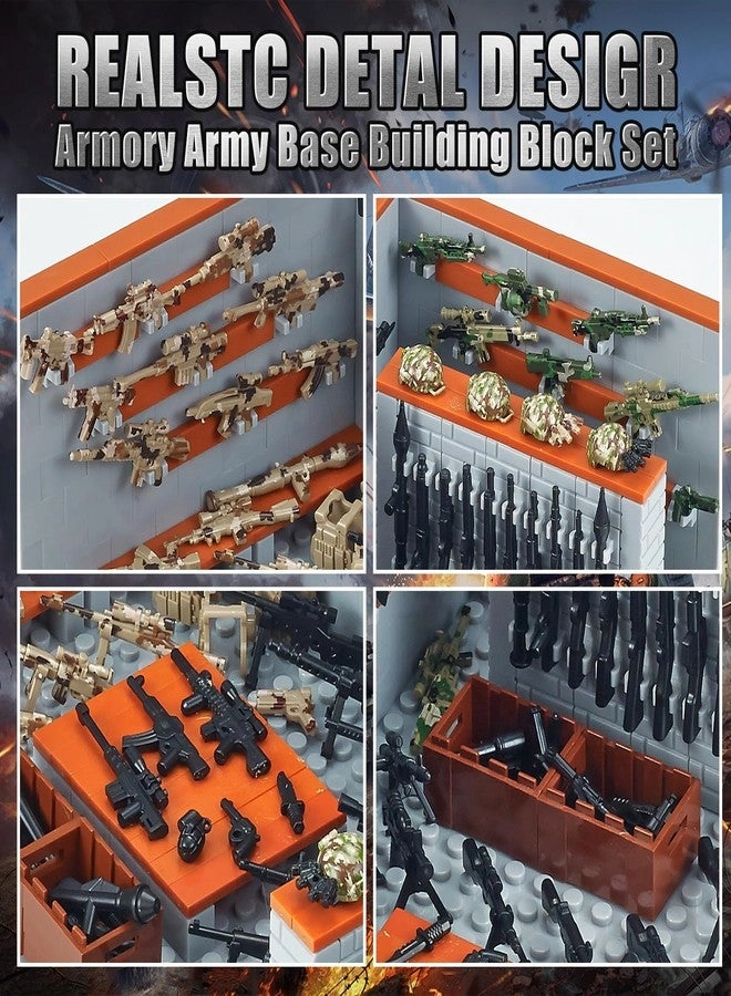 Armory Building Set - WW2 Military Base