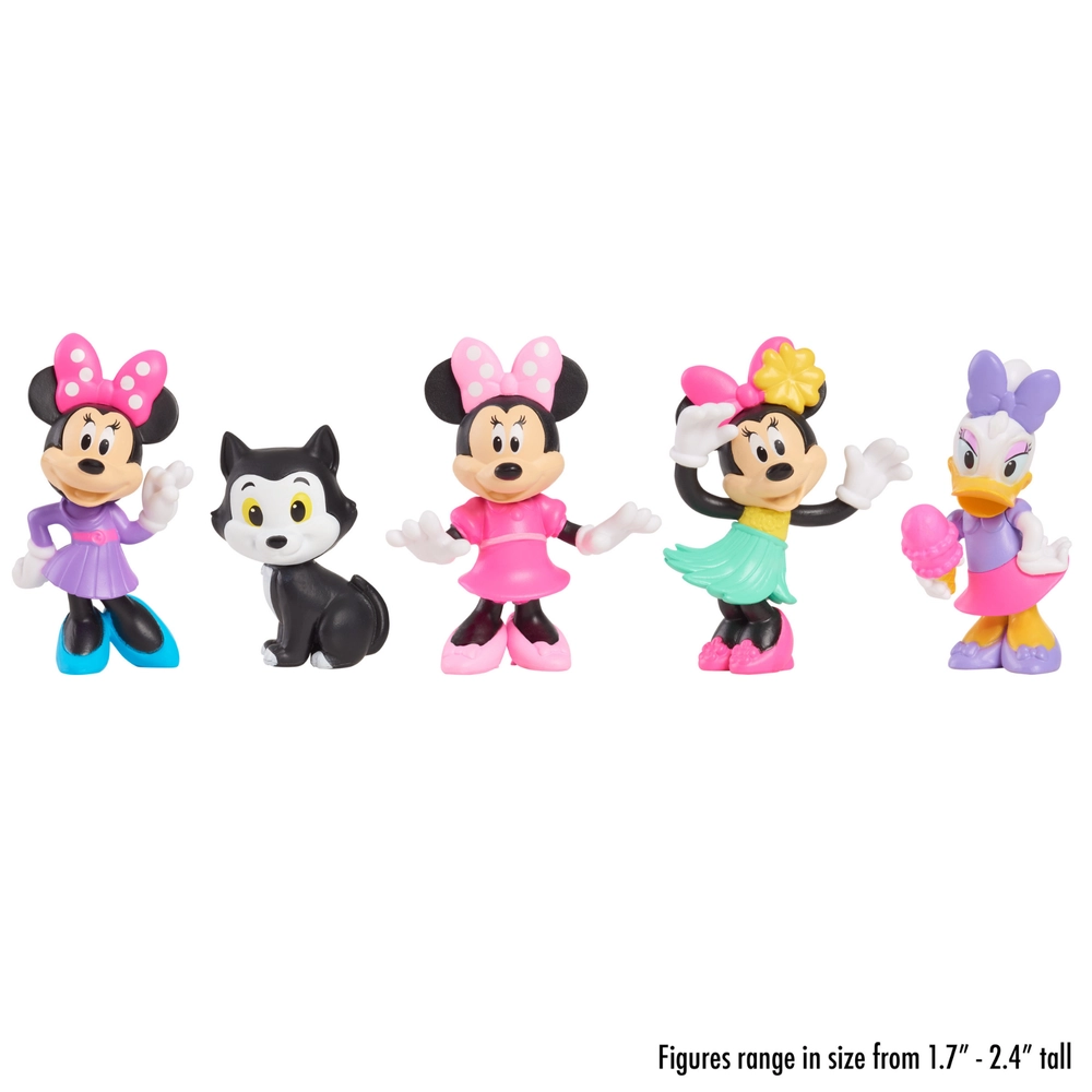 Minnie Mouse Mini Figure Set - 5 pcs