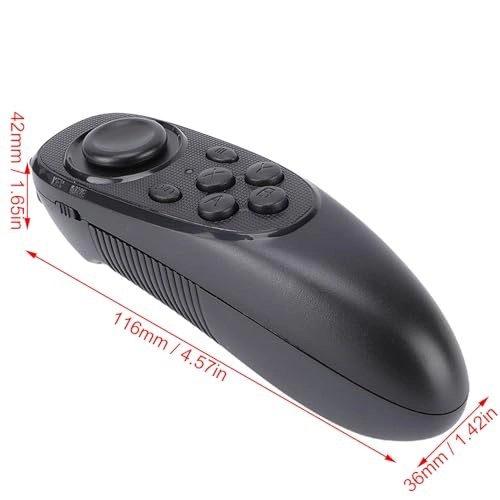 3D VR Glasses Headset - 120 FOV Anti Blue Light Bluetooth Controller