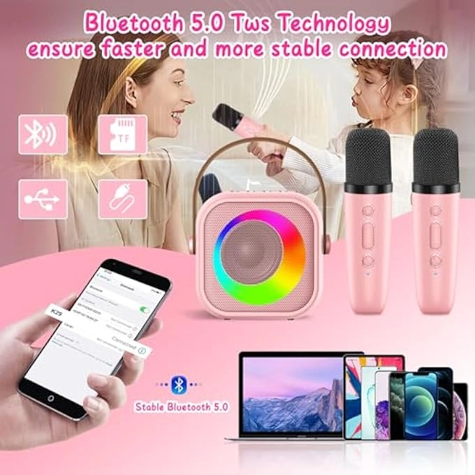 Karaoke Machine Musical Toy - 4 years to 12 years