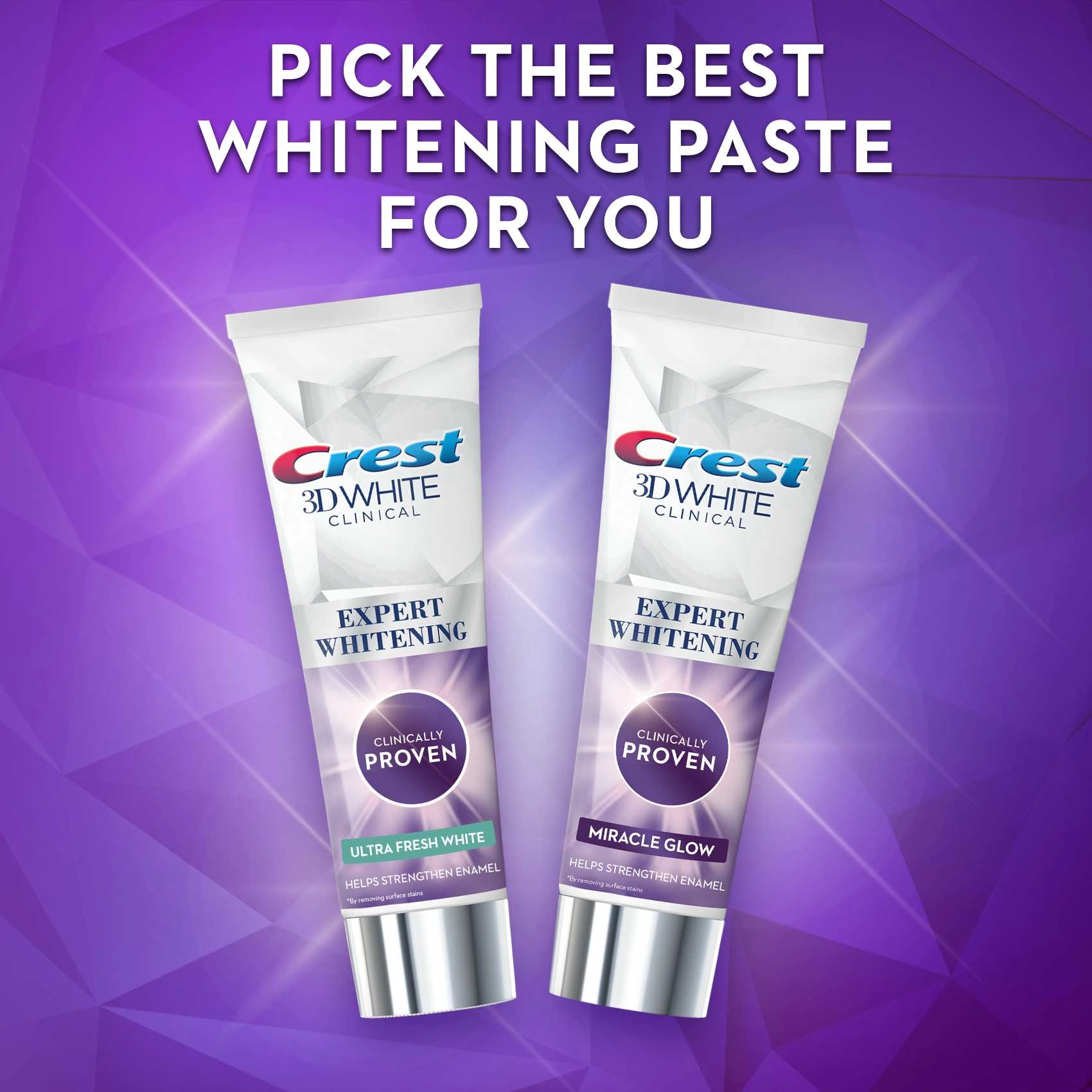 3D White Clinical Miracle Glow Toothpaste 75ml